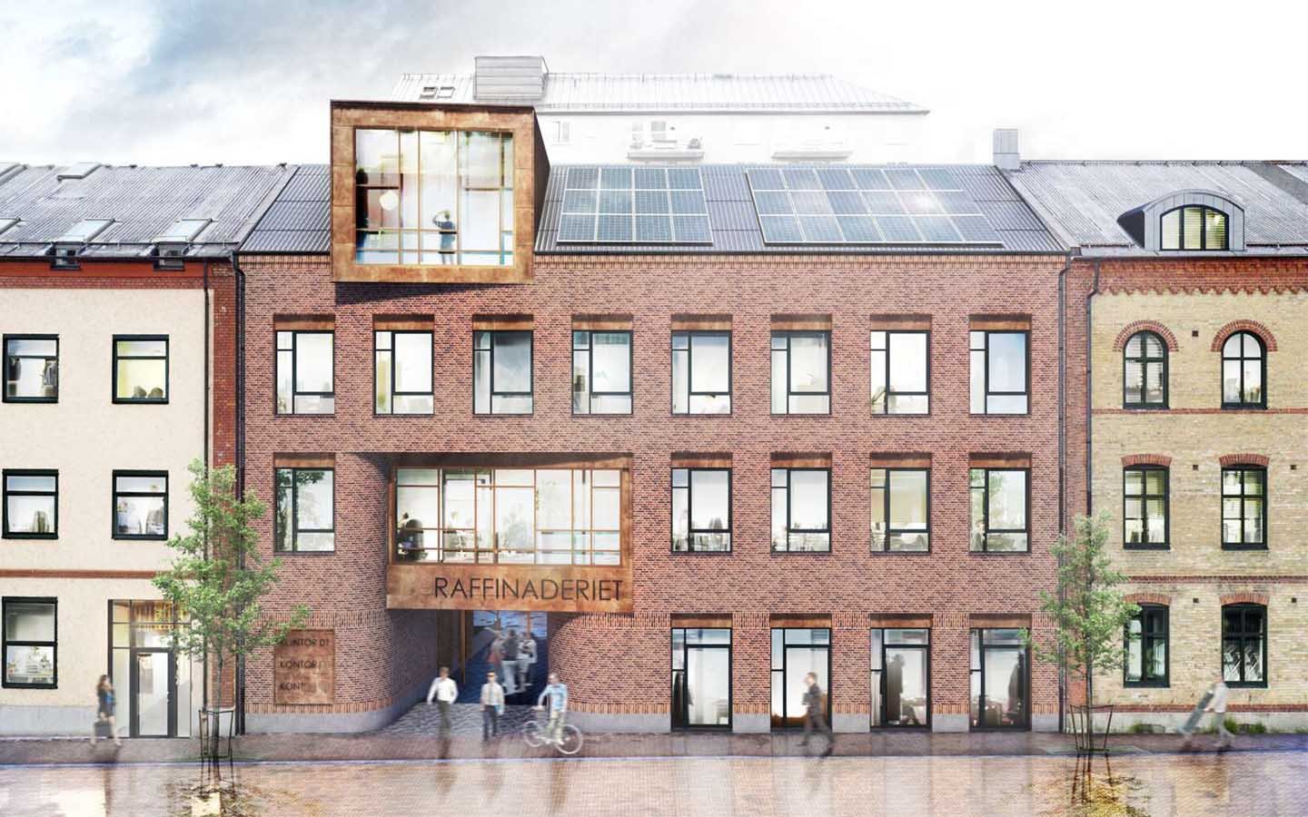 Raffinaderiet – moderniserade kontorslokaler med bevarad historisk identitet