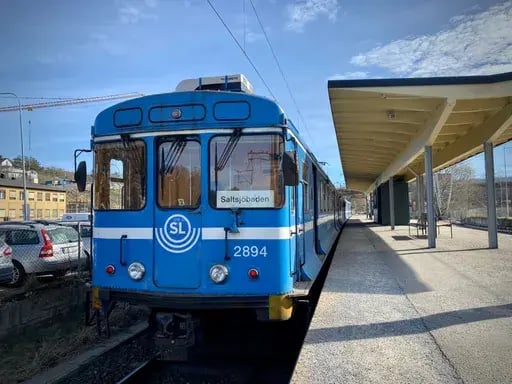 Saltsjöbanan järnväg och spårinfrastruktur