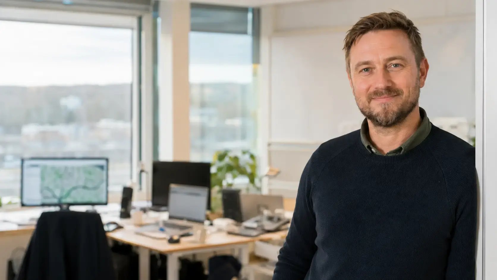 Medarbetare på Vinnergis kontor
