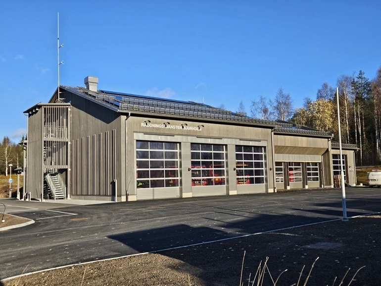 El och teleprojektering för brandstation utan driftstopp