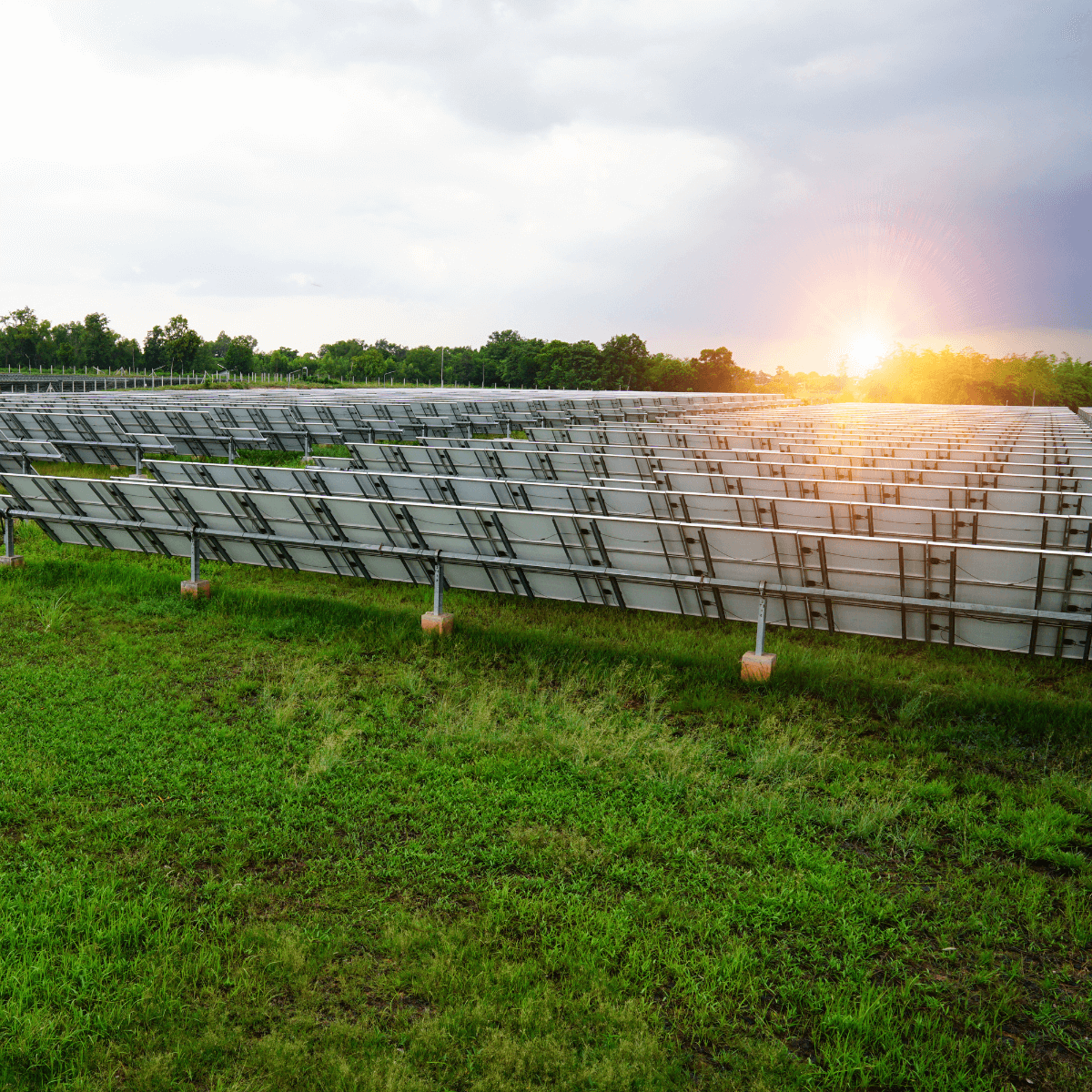 Solcellsanläggning för hållbar energiförsörjning